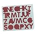 Adhesive Foam Letters - 1/2