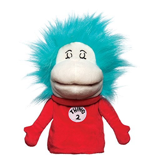 Manhattan Toy Dr. Seuss Thing 1 and Thing 2 Hand Puppet