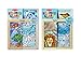 Melissa & Doug Stained Glass Made Easy Activity Kits Set: Ocean and Safari - 190+ Stickers, 2 Frames