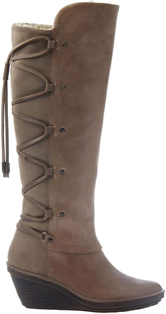 neutral knee high boots