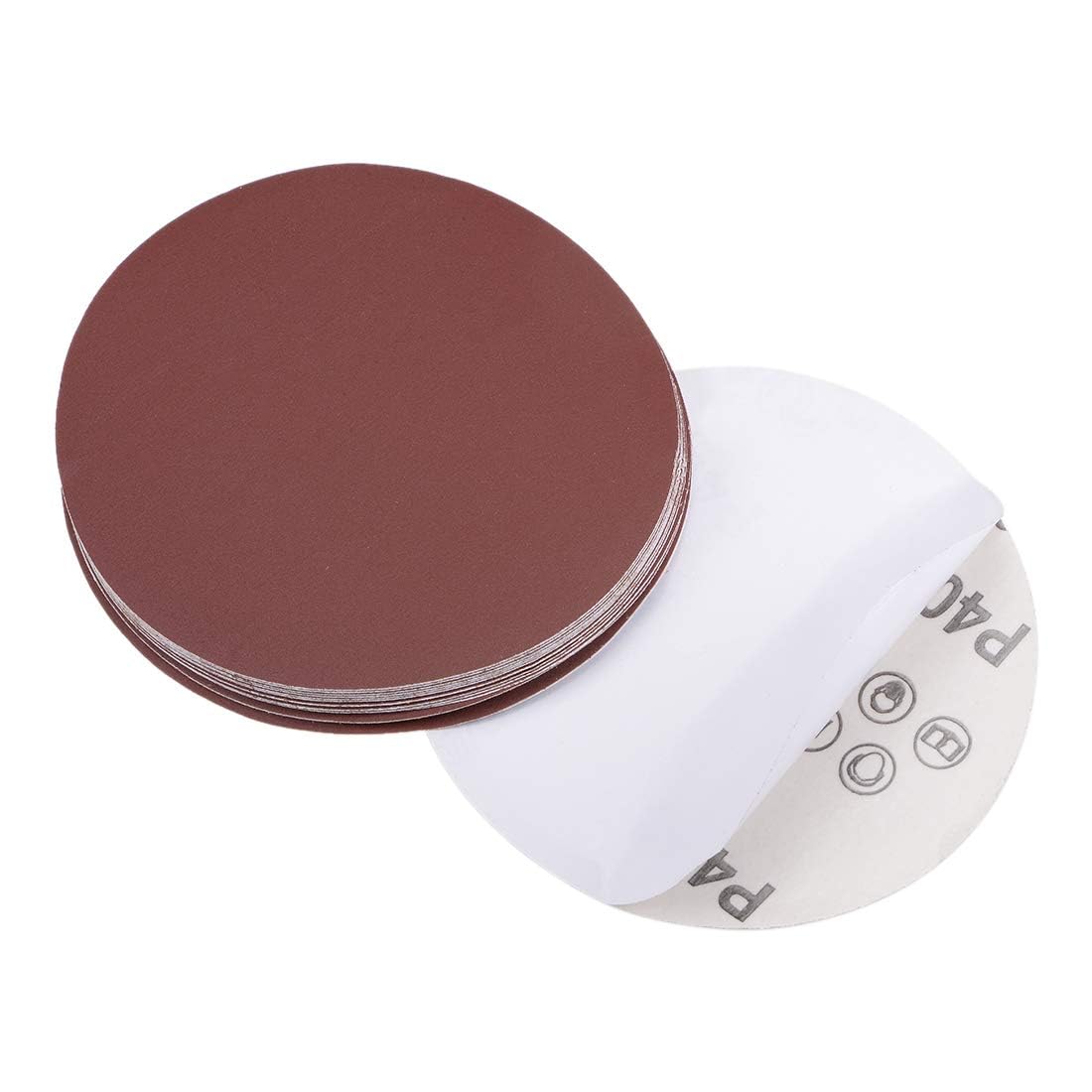 TA-Vigor 400 Grit Sponge Sanding Discs, 10Pcs 5 Inch Hook and Loop Sandpaper, Wet and Dry Sanding Buffer Pad for Wood, Drywall, Metal