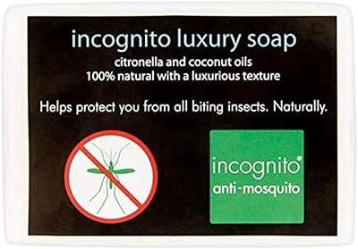 INCOGNITO Luxury Soap 110g Organic Mosquito Repellent Citrus