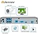 POE Security Camera System, Jennov 4 Channel 1080P PoE Security System CCTV Home Surveillance Outdoor IP Cameras Night Vision Power Over Ethernet, Motion Detection(No Hard Drive)