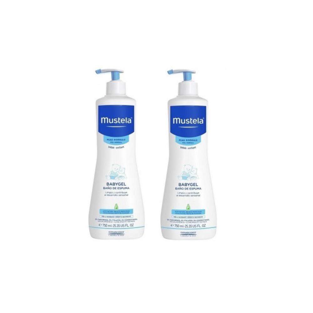 Mustela Set - Pack of 2 x 750 ml (total:1500 ml)