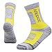 YUEDGE Women's Wicking Cushion Crew Multi Performance Outdoor Hiking Socks
