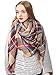 Women Plaid Blanket Winter Scarf Oversized Large Warm Tartan Wrap Shawl