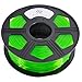 YOYI YOYI 3D Printer Filament,PETG Filament 1.75mm 2.2lbs(1kg) Spool, Dimensional Accuracy +/- 0.03 mm,100% New Raw Material（Green