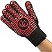 Hot Gloves for Barbecue Grilling Cooking - Heat Resistant Oven Mitts Set - Flame Retardant Kevlar Provides 662F Protection - Bonus Ebook - XL
