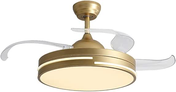 Ventilador Techo con Luz La luz Invisible Ventilador Ventilador de