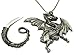 Flying Steel Dragon with knife Necklace