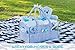 Baby Diaper Caddy - Nursery Storage Tote - Large Portable Car Travel Bag - Cute Girl Boy Infant Gift Basket - Changing Table Organizer Bin - Newborn Registry Must Have