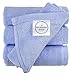 The Motherhood Collection 6 ULTRA SOFT Baby Bath Washcloths, Rayon from Bamboo Towels, Purple, Perfect for Sensitive Baby Skin, 6 Pack 10