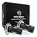 YITAMOTOR 2x 1000LM Bright 60W H7 LED Fog Light Bulbs Xenon White 6000k with Projection Non-Polarity （NOT Headlight）