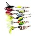 Panther Martin MELIP Bass and Trout Annihilator Spinner Fishing Lure Kit, Pack of 6