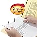 Smead Fastener File Folder, 2 Fasteners, Reinforced 1/3-Cut Tab, 1-1/2