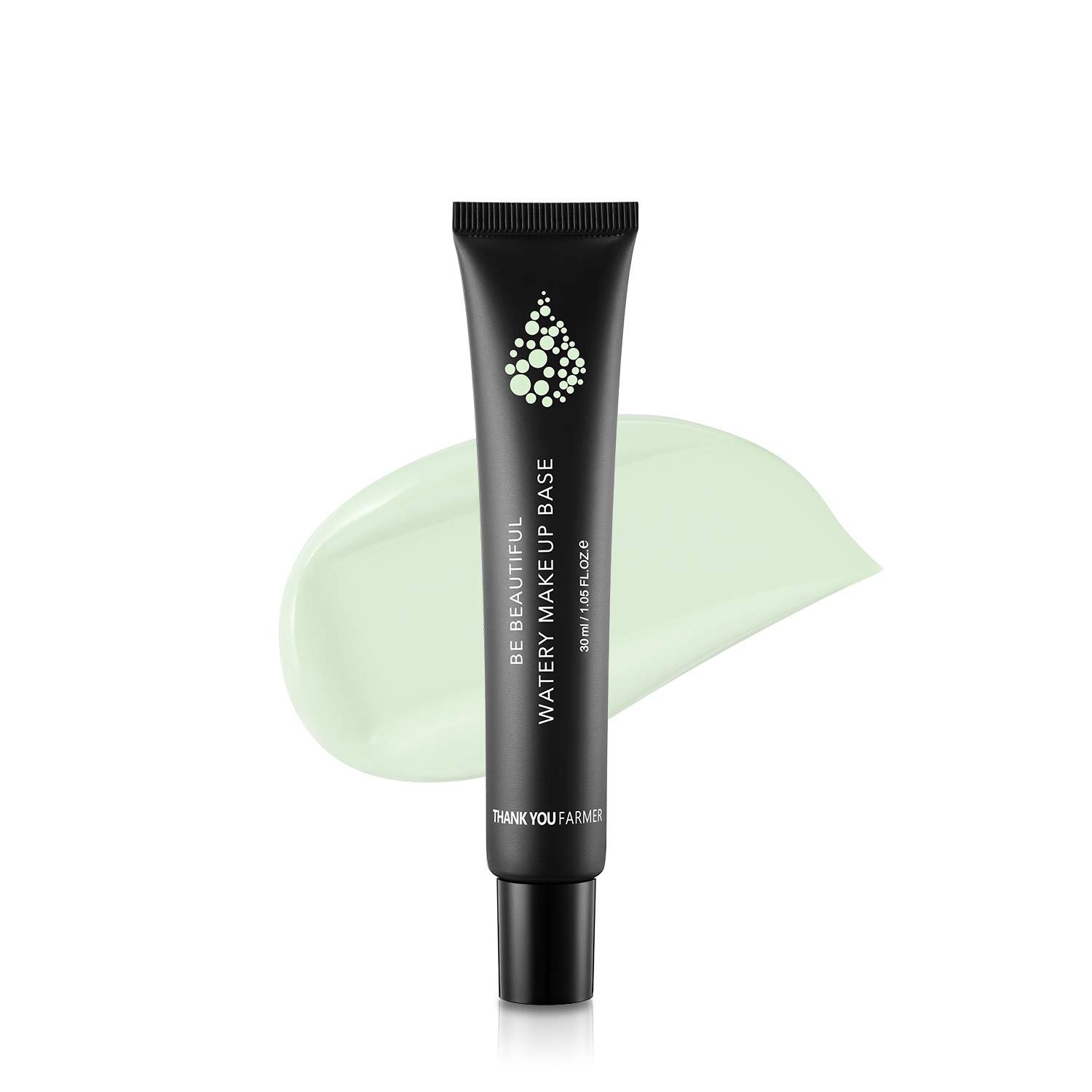 THANKYOU FARMER Be Beautiful Watery Make Up Base (Green) | Correcting Skin Redness | 1.05 Fl Oz (30ml)