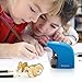Happy Life Tech Electric Pencil Sharpener Battery Operated and USB powered For Classroom School Office Home Travel Use Kids Friendly Small and Portable Ideal for No 2 and Art Colored Pencil