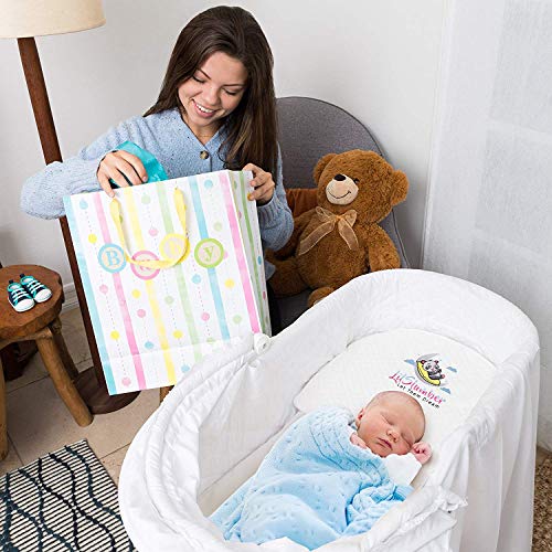 LilSlumber Baby and Crib Reflux Wedge Pillow Infant Sleep