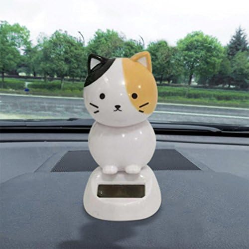 Solar Powered Dancing Toy, IGEMY Solar Powered Dancing Animal Swinging Animated Bobble Dancer Toy Car Decor (C)