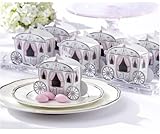 FreshGadgetz 100 cinderella fairy tale carriage wedding gift favor candy boxes