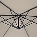 EASELAND Patio Umbrella (10ft, Beige)