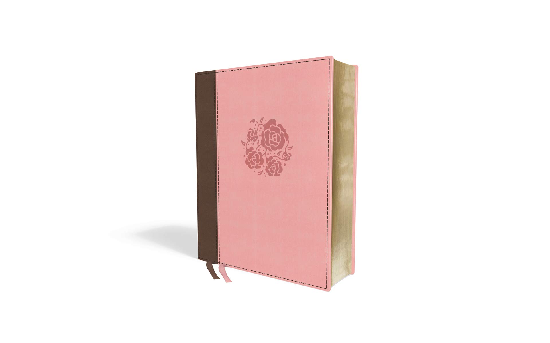 NIV, Journal the Word Bible for Women, Leathersoft, Brown/Pink, Red Letter, Comfort Print: 500+ Prompts to Encourage Journaling and Reflection NIV, Journal the Word Bible for Women, Leathersoft, Brown/Pink, Red Letter, Comfort Print: 500+ Prompts to Encourage Journaling and Reflection Imitation Leather