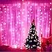 ER CHEN Fairy Lights Plug in, 99Ft/30M 300 LED Silver Coated Copper Wire Starry String Lights Outdoor/Indoor Decorative Lights for Bedroom, Patio, Garden, Party, Christmas Tree (Pink)