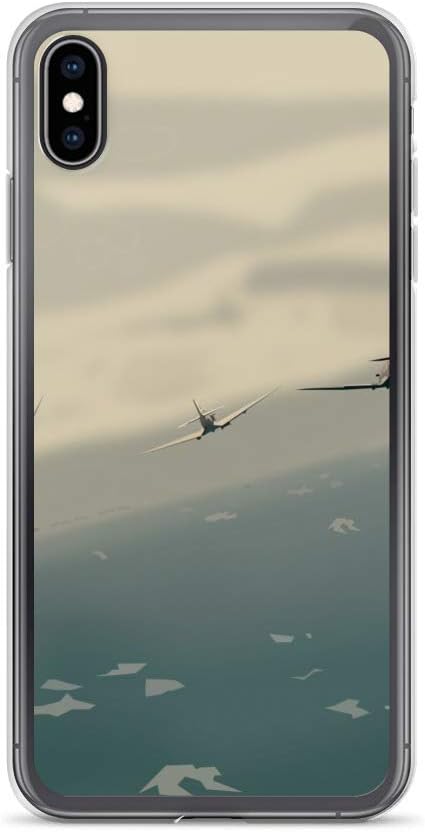 iPhone 7 Plus/8 Plus Case Anti-Scratch Motion Picture Transparent Cases Cover Dunkirk Movies Video Film Crystal Clear