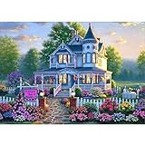 Staron Castle 5D Diamond Painting, Hot Sale DIY Diamond Cross Stitch Painting Number Kit 5D Diamond Crystal Rhinestone Embroidery Painting DIY Art Craft Wall Decor (B)