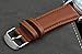 CIVO Mens Watches White Decorative Sub Dials Brown Leather Band Wrist Watches Classic Fashion Design Dress Casual Business Japan Movement Quartz Watches for Men (Brown)