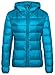 Wantdo Women's Quilted Down Jacket Lightweight Puffer Jacket Hooded Short Winter Coat