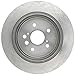 ACDelco Silver 18A1680A (19287251) Non-Coated Rear Disc Brake Rotor