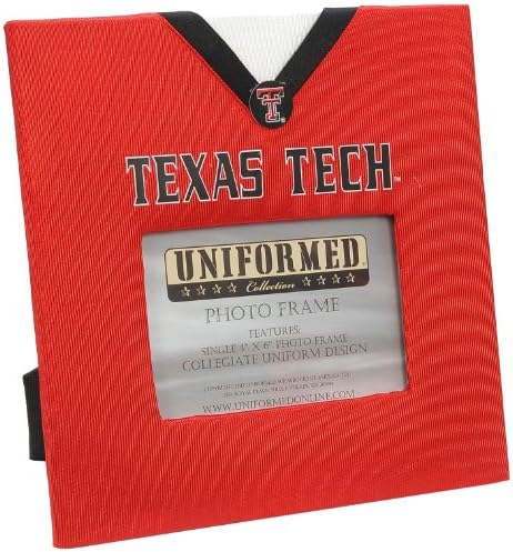 UNIFORMED Texas Tech University Picture Frame, 4 by 6-Inch