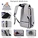 SEEHONOR Laptop Backpack, Slim Business Computer Backpack with USB Charging Cable and Port, Water Resistant Anti-Theft Travel School Bags Fits Under 17 Inch Laptop