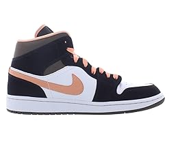 Nike Jordan 1 Mid Peach Mocha Women