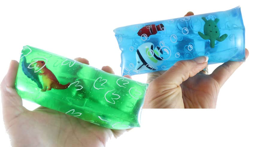 Different Jumbo Water Trick Snakes Filled with Dinosaurs and