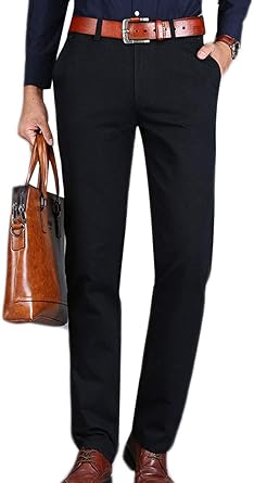 straight fit cotton pants