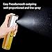 Olive Oil Sprayer, Neiup Oil & Vinegar Sprayer/Oil Spray Mister With Pump 100ml Stainless Steel & Glass for BBQ, Salads, Cooking, Baking, Grilling, etc 100% Food Safe