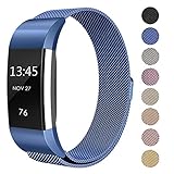 Swees For Fitbit Charge 2 Bands Metal Small & Large (5.5