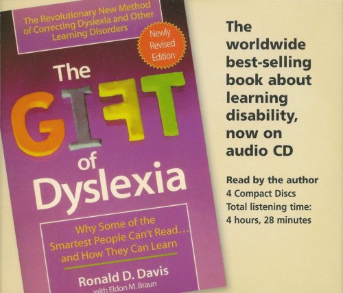 The Gift of Dyslexia Audio CD Set (4 CD Set) Audio CD – May 1, 2000