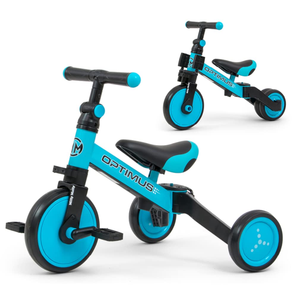 Milly Mally 5901761125078 Ride on 3-in-1 Optimus Blue Blue
