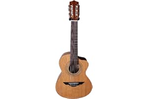 H. Jimenez 6 String Acoustic Guitar, Right (LR1C) Gold