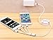 【Only Charging】 Retractable 4 in 1 USB Cable,Chafon Multi Universal USB Charger Cable with 1xMicro USB/1xUSB C/2x8 Pin Lightning Connectors Works for iPhone,iPad and Android Smartphone(3.3ft/1m)