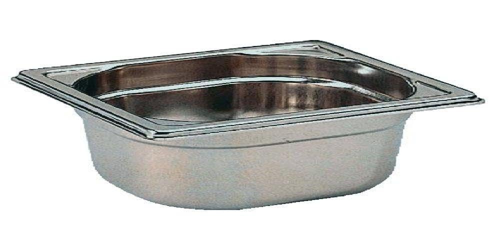Bourgeat K073 Gastronorm Pan, 1/6, Stainless Steel, 3 L, 176 mm Length x 162 mm Width x 200 mm Deep
