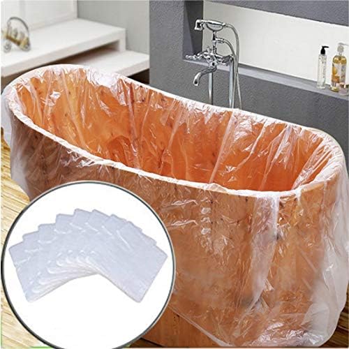 10 Pack Disposable Bathtub Cover Liner, Ultra Large Bathtub Liner