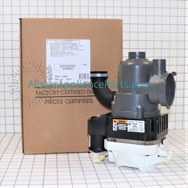 W10902589 Dishwasher Circulation Pump