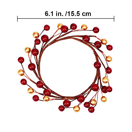 1 Artificial+Christmas+Wreaths+Farmhouse+Centerpiece