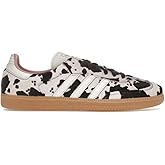 Adidas Samba OG W Cow Print Dark Brown Off White Women's Size 8