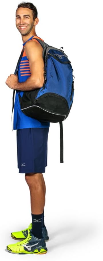 mizuno lightning volleyball backpack