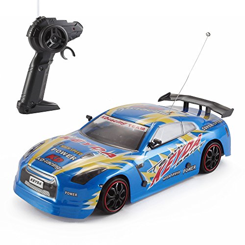 Fast Drift RC Racer 1:18 4WD Remote Control with Racing Tire